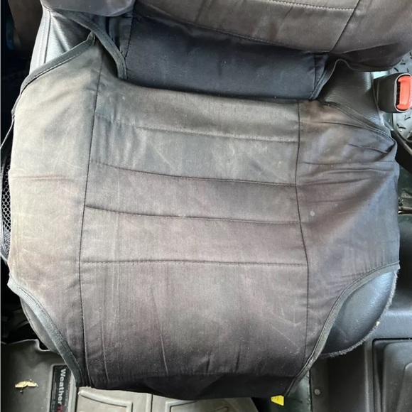 Two front seat, seat covers with storage pockets all around. - Picture 1 of 5